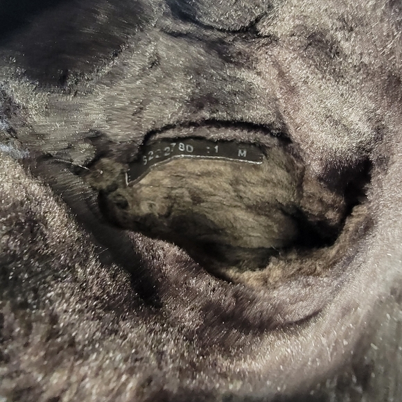 Stuart Weitzman Suede Hidden Wedge Slouch Faux Fur Lined Winter Boots Size 11 - Picture 11 of 15